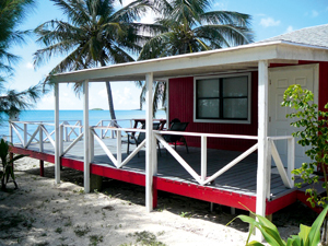 The oceanfront home on Grand Bahama, with saltwater pool built close to the shore and available for £246K